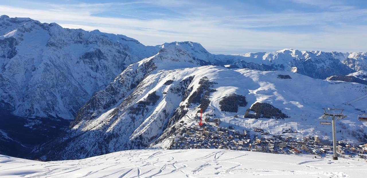 Studio Alpheratz Forest - 1 A 3 Pers - Wifi, Balcon, Vue Piste Et Glacier Muzelle, Calme, Proche Commerces Et Pistes- Tsc Super Venosc A 80M Les Deux Alpes Dış mekan fotoğraf